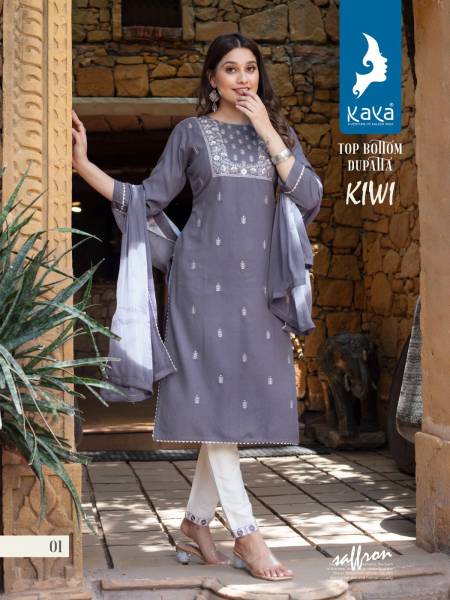 Kiwi By Kaya Fancy Readymade Salwar Suits Catalog
